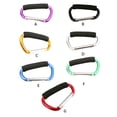 thumbnail image 1 of D Shape Hook Professional Firm Locking Fittings Outdoor Caving Tool Fixing Clip Hanging Hook Climbing Buckle Carabiner Accessory Golden, 1 of 8