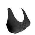 thumbnail image 5 of Alessandra B Front Closure Mastectomy Bra with Pockets Black, 5 of 6