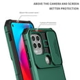 thumbnail image 5 of Dteck for Motorola Moto G Power 2021 Case with Screen Protector, Slide Camera Protector Phone Case with Built-in Stand Shockproof Rugged Bumper for Motorola Moto G Power 2021,Green, 5 of 7