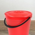 thumbnail image 4 of Soimiss Plastic Trash Can Lid in Red for Outdoor Waste Bin Covers and Garbage Can Parts, 4 of 7