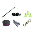thumbnail image 2 of Kit de entrenamiento de bádminton Herramienta de entrenamiento de bádminton Ayuda de entrenador de práctica para patio trasero para patio trasero 3.6m 3 bolas, 2 of 8