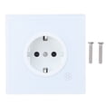 thumbnail image 2 of Smart Socket, 1 Way 16A Flexible Intelligent Timing Socket  Remote Control With Screws For Home WK-EU16Mfor ZigBee Type, 2 of 8