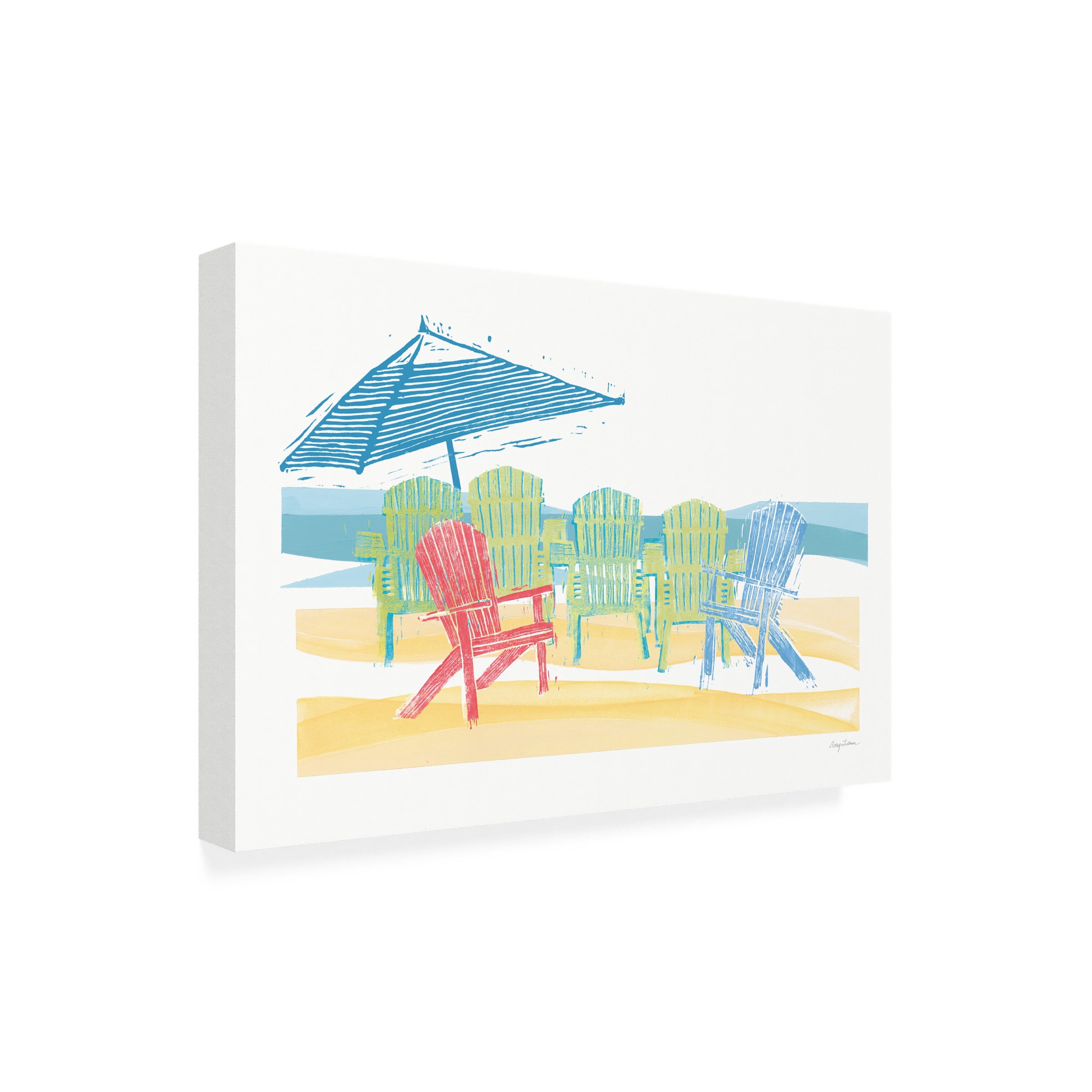 Avery Tillmon 'Easty Life I' Outdoor Canvas