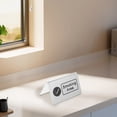 thumbnail image 3 of 1Pack Silver Rectangular Smoking Area Signboard For Business Indicate Zones 10.2X6.3X6.3in, 3 of 8