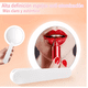 thumbnail image 2 of Espejo Maquillaje Luz Led Con Lupa Aumentos Blanco, 2 of 5