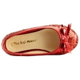 thumbnail image 3 of The Doll Maker Bow Top Glitter Flat（Toddler Girls&Little Girls） - TD173032A-8, 3 of 5