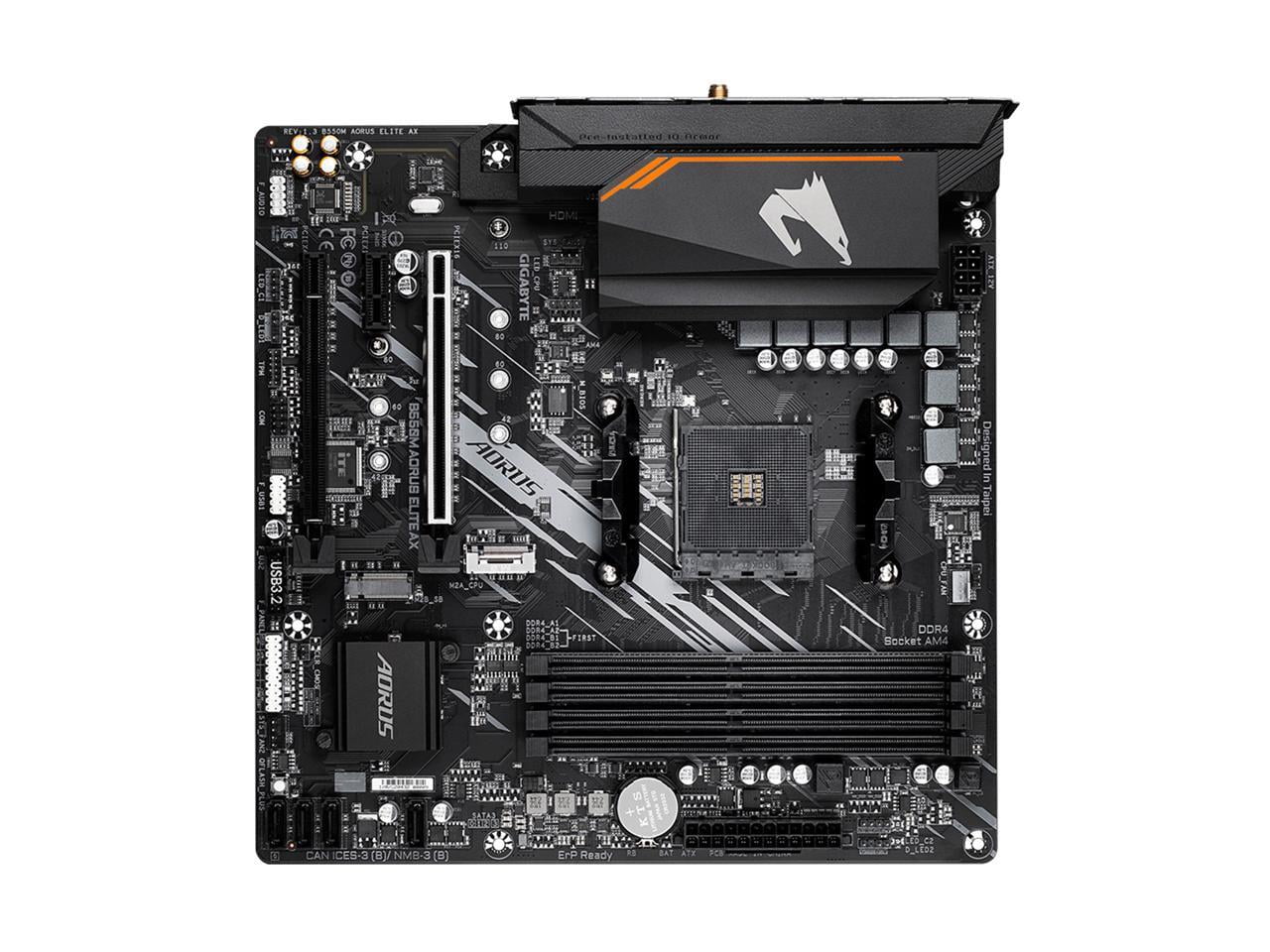 Aorus Ultra Durable Desktop Motherboard - AMD B550 Chipset