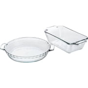 Anchor Hocking 11-Piece Glass Bakeware Set, Clear