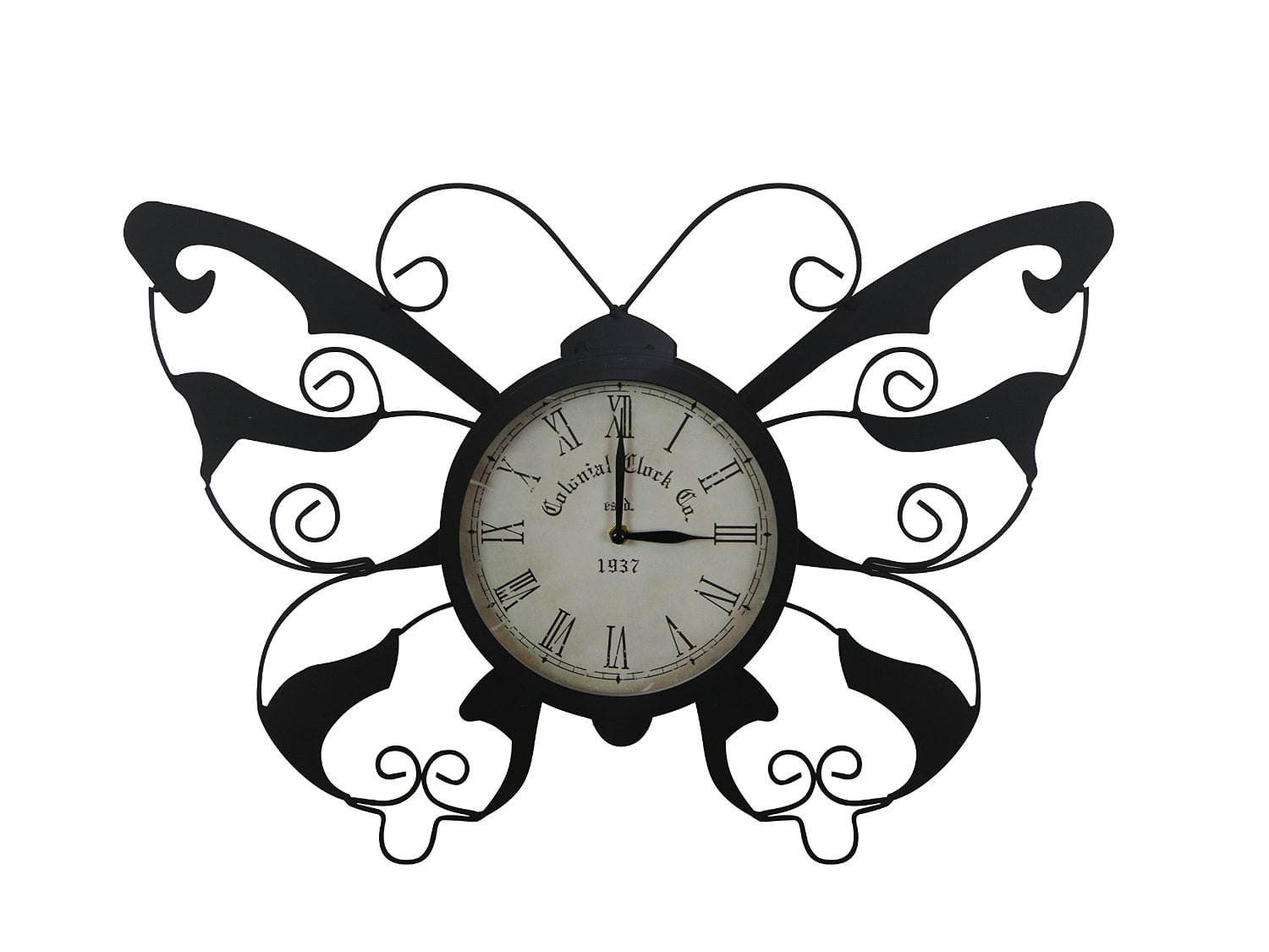 15 Inch Butterfly Clock