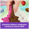 thumbnail image 6 of Kinetic Sand Scents, Ice Cream Treats Playset with 3 Colors Scented Play Sand & 6 Tools, Sensory Toys, Holiday Gifts & Stocking Stuffers for Kids Ages 3 and up, 6 of 13