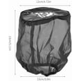 thumbnail image 3 of ZOUSSIQI Air Intake Filter Cover, Universal Car Air Filter Protective Cover Dustproof for High Air Intake Filters (Small) CA919-35577, 3 of 9