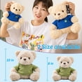 thumbnail image 4 of Personalized Teddy Bear as Customized Gifts for Women Men with Text as Gifts for Valentines Day Christmas (10 IN--Text), 4 of 6