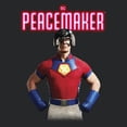 thumbnail image 2 of Women's Peacemaker Hero Portrait  Racerback Tank Top Black Heather Small, 2 of 4