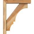 thumbnail image 3 of Ekena Millwork 4"W x 18"D x 22"H Balboa Block Rough Sawn Bracket w/ Offset Brace, Western Red Cedar, 3 of 25
