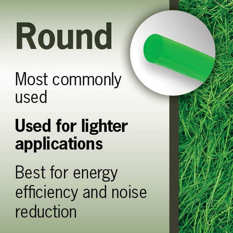 Terre Products Residential Grade 065 Trimmer Line Round 1 pound Green Quality Weed Eater String Line Length 564 ft. or 172 m. Weed Wacker String