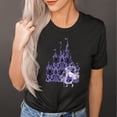 thumbnail image 2 of Haunted Mansion Shirt Adult Women Ladies Ghostly Haunted House Tshirt (Black, 3X Large), 2 of 6