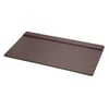 Chocolate Brown Leather 34 X 20 Top-Rail Desk Pad
