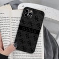 thumbnail image 1 of Funda de teléfono con letras a la moda para iphone 14, 13, 12, 11 Pro, XS, MAX, X, XR, g-guesses, Samsung Galaxy S23, S21 FE, S22, A53 Plus, Ultra 5G Fivean unisex, 1 of 2