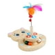 thumbnail image 1 of Pistas de bolas de rodillos divertidas interactivas para mascotas Juguete para gatos Juguete de pelota de juguete para gatos con en forma de gato, 1 of 8