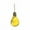 Yellow, variant on Kbndieu Clear Christmas Balls Ornaments Gifts, Purple Glowing Christmas Tree Decorations Shatterproof Hanging Bulbs Ornaments for Wedding Christmas