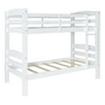 thumbnail image 1 of Linon Levi Lit Superposé en Bois Simple sur Simple, Blanc, 1 of 14