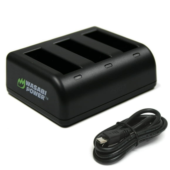 Wasabi Power Chargeur de Batterie USB Triple pour DJI AB1 et DJI OSMO Caméra d'Action
