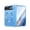Sky blue, variant on For iPhone Duo Magnetic Case with Built-in Screen Protector Phone Cover