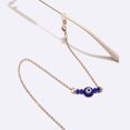 thumbnail image 3 of Perles de Cristal Bleues Lanière de Lunettes Il Turc Chanceux, 3 of 3