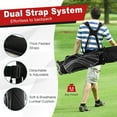 thumbnail image 4 of Yardi Yard Golf Stand Cart Bag with 6-Way Divider Carry Pockets-Black, Lightweight Golf Stand Bag for Men & Women,Multiple Pockets, Lightweight & Durable, 4 of 8