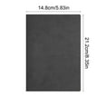 thumbnail image 3 of Professional Black Leather Notebook - Thickened Casebound Notepad With Ribbon Marker - Premium Writing Journal For Office & School, 3 of 6