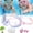 Blue-c, variant on KANOHENO Kids Goggles for Swimming 4-7,HD Children's Large Frame Waterproof and Anti-fog Swimming Goggles with Nose Cover