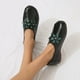 thumbnail image 4 of Amzcrzy Zapatos de mujer,Zapatos de mujer,Zapatillas de mujer, Mocasines casuales de moda para mujer, cómodos zapatos de tacón bajo con flores para exteriores Sandalias Mujer Zapatillas De Casa, 4 of 5