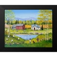 thumbnail image 2 of Mark, Sharon 24x20 Black Modern Framed Museum Art Print Titled - Spring Dream, 2 of 5