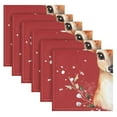 thumbnail image 6 of Qxltty Watercolor Painting Of A Cute Deer Napkins 20×20in Perfect for Parties Dinners Weddings Cocktail Housewarming Cloth Napkins Set of 6, 6 of 8