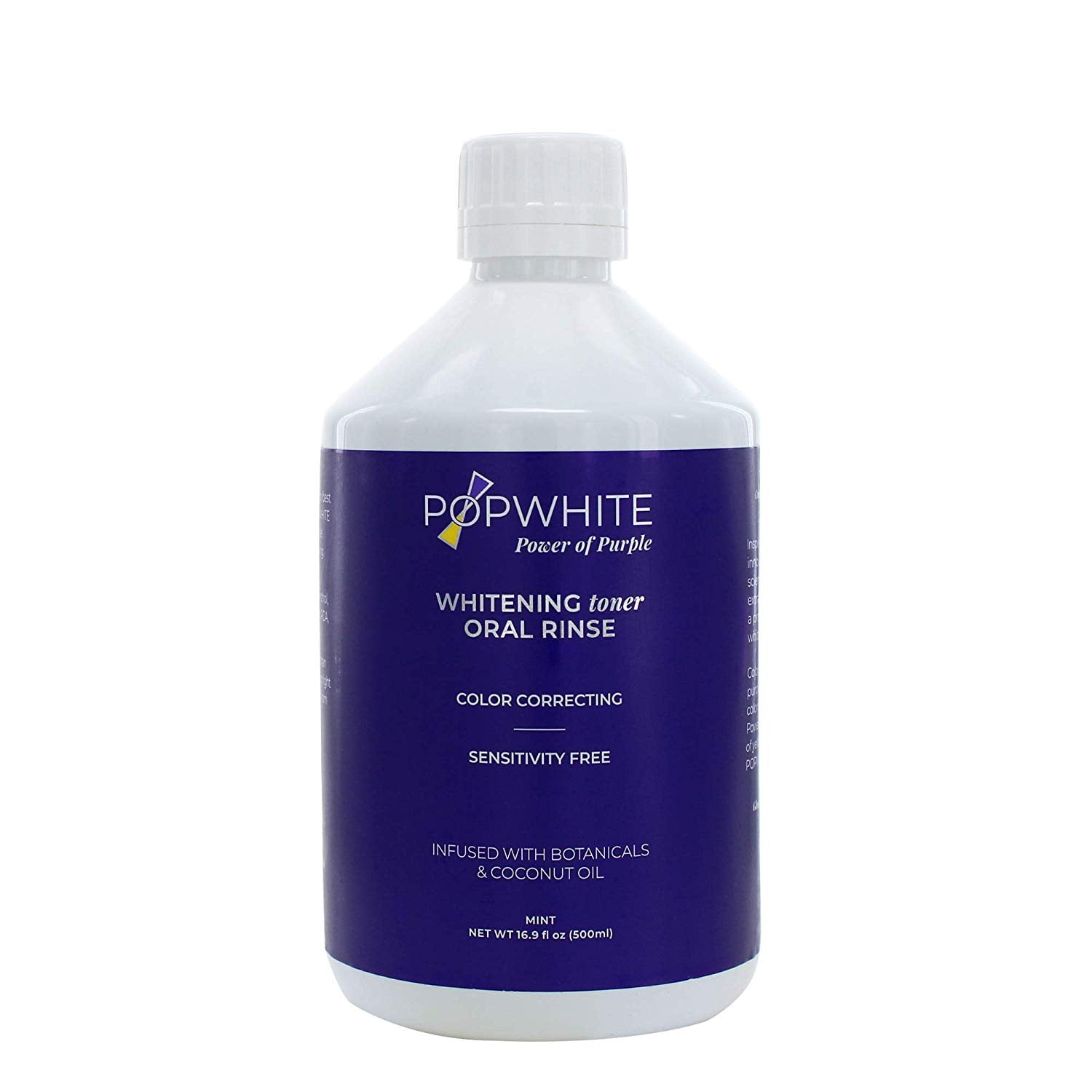 POPWHITE's 2-in-1 Teeth Whitener + Oral Rinse