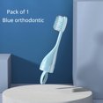 thumbnail image 1 of 1PC Portable Folding Toothbrush Travel Toothbrush Set Creative Tooth Clean Tools Can Hold Toothpaste, 1 of 26