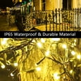 thumbnail image 3 of Outdoor Christmas Lights, 105FT 300 LED Christmas Tree Lights Indoor with 8 Modes, End-to-End Plug - UL Certified - Waterproof Fairy String Lights for Xmas Tree Decorations Garden Party, Warm White, 3 of 9