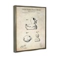 thumbnail image 3 of Stupell Industries Vintage Toy Duck Diagram Graphic Art Luster Gray Floating Framed Canvas Print Wall Art, Design by Karl Hronek, 3 of 6