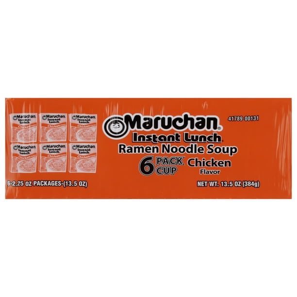 Maruchan Ramen 6pk - Event meals for catering services - Walmart