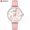 Sky blue, variant on CURREN Casual Women's Watch Fashion Marble Texture Dial with Soft Leather Strap Watches Ladies Analogue Quartz Wristwatch Reloj