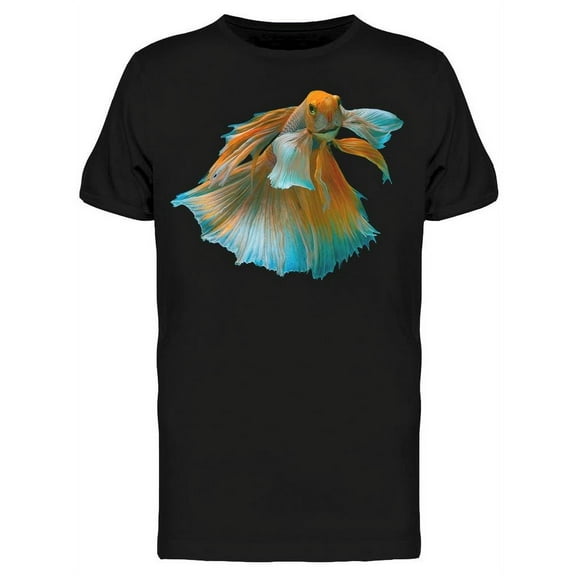 Siamese Betta Fish T-Shirt Men -Image by Shutterstock, Male x-Large