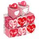 thumbnail image 2 of Cajas de papel para cupcakes del Día de San Valentín 12 Likrtyny unidades caja pequeña para caramelos 4x4x3 pulgadas contenedor para regalos de San Valentín recuerd, 2 of 9