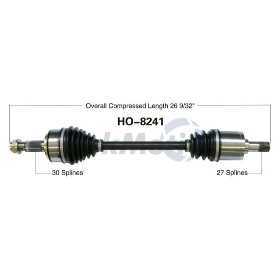 CV Axle Shaft Fits select: 2007-2011 HONDA CR-V