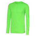 thumbnail image 1 of Just Cool - Camiseta deportiva transpirable tecnología Neoteric™ de manga larga para hombre - Running/Gym/Deporte (Verde eléctrico), 1 of 2