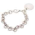thumbnail image 2 of Pre-Owned Tiffany Return to Round Tag Bracelet in 925 Sterling Silver for Women. TIFFANY & Co., 2 of 6