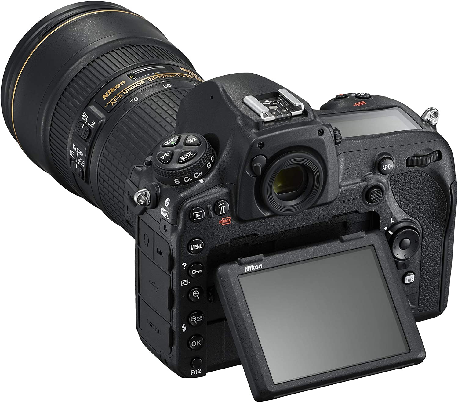 Nikon D850 FX-Format Digital SLR Camera Body w/AF-S NIKKOR 24-120MM F/4G ED VR Lens (Intl Model) - image 3 of 4