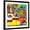 Black Frame, variant on Art.com Yellow Submarine Stretched Canvas Print Wall Art by Howie Green, 30" x 30"