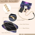 thumbnail image 3 of FORMRS Women Crossbody Purse with Chain Strap Vegan Leather Shoulder Handbag, Pink Neon Road, 3 of 7