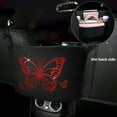 thumbnail image 5 of Bling Crystal Car Organizer, Car Handbag Holder Bling Rhinestone Seat Back Hanging Storage Bag Car Trash Pouch Car Accessories For Women Girls, 5 of 14