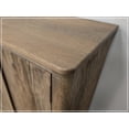 thumbnail image 4 of Crafters and Weavers Lotus Rustic Modern 4 Door Multi Purpose Console in Brown, 4 of 4